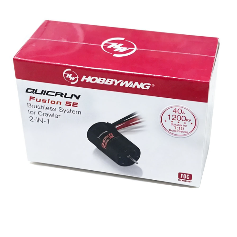 Rc Hobby Wing - Hobbywing QuicRun Fusion SE Combo de
