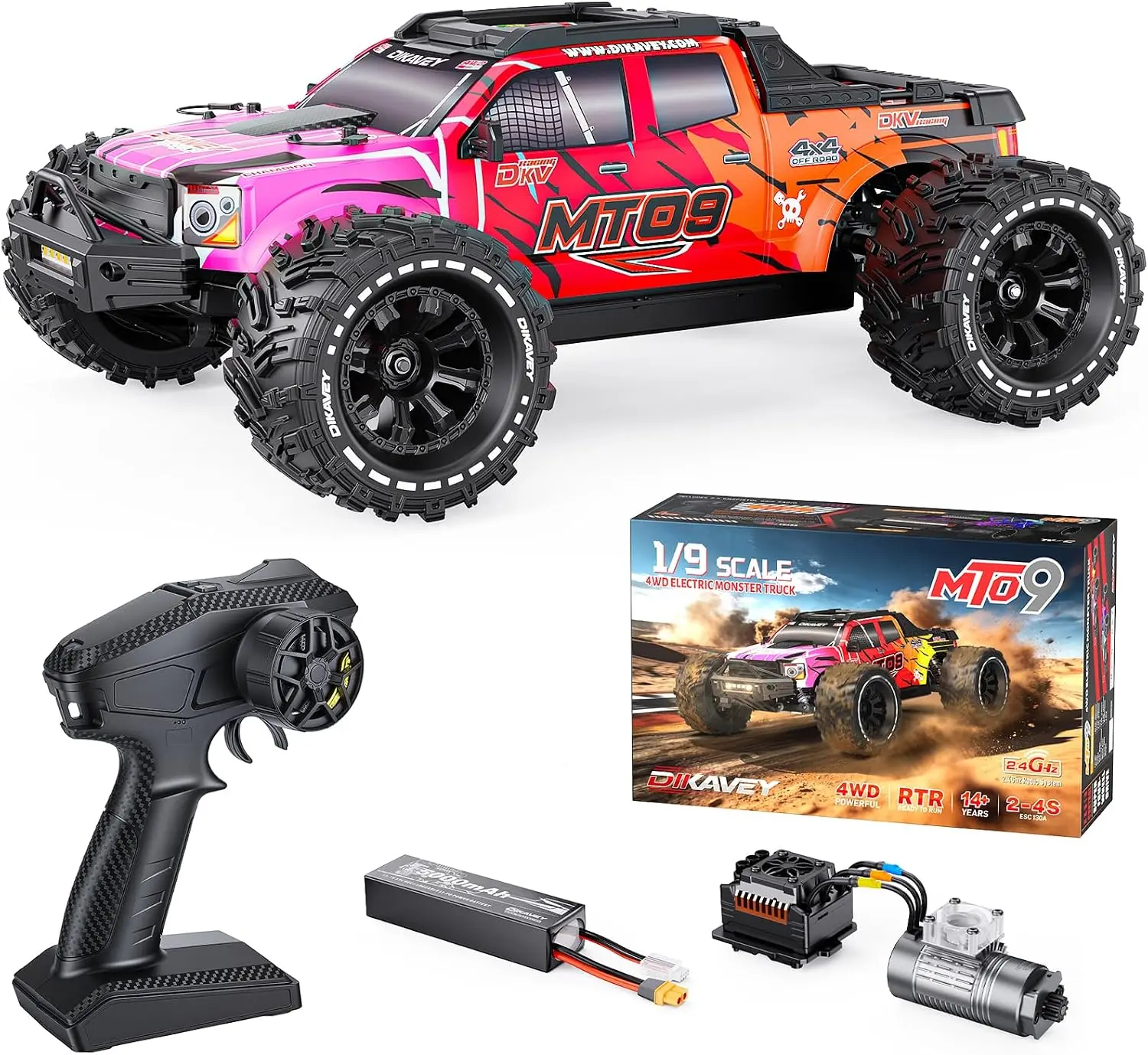 Rc Truck Monster - MT09 1/9 4WD Monster Truck RC