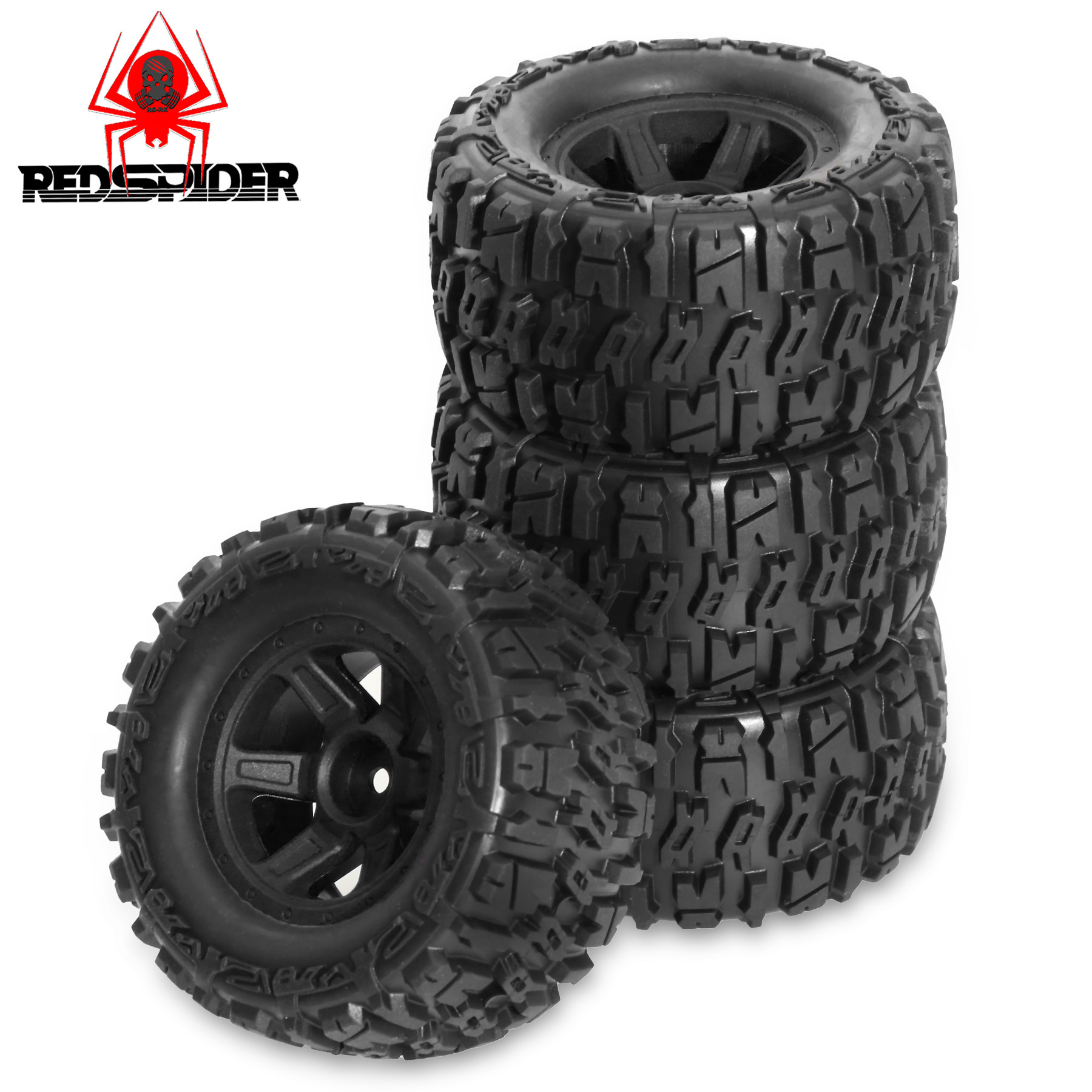 Pneus de roda de borracha anti - Rc Truck Monster avaliação e preço