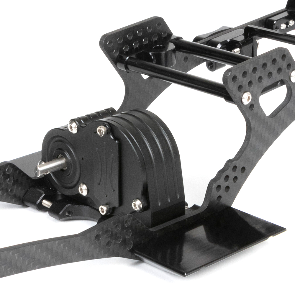 Kit de chassi lcg de fibra de  - Rc Crawler 4X4 avaliação e preço