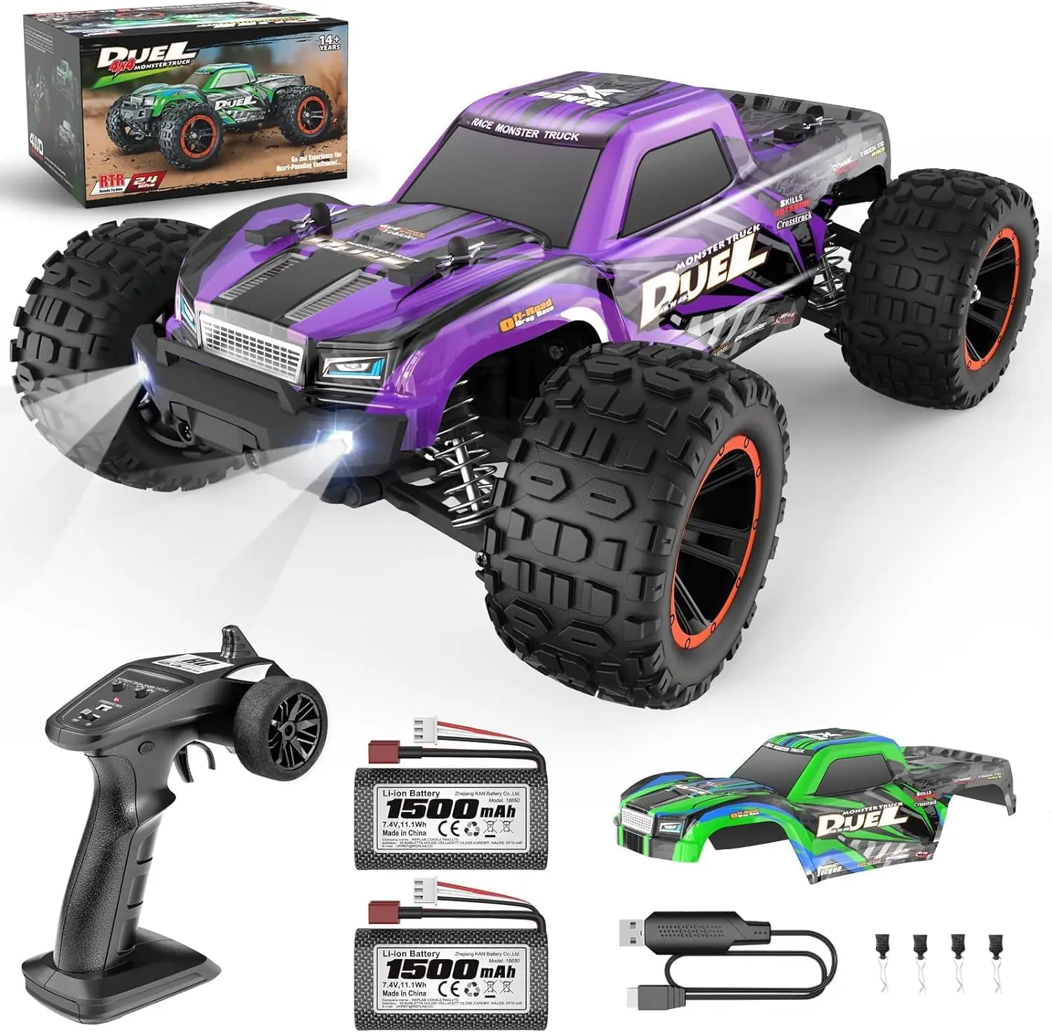 Caminhões RC 1:14, Carro de Co - Rc Truck Monster avaliação e preço