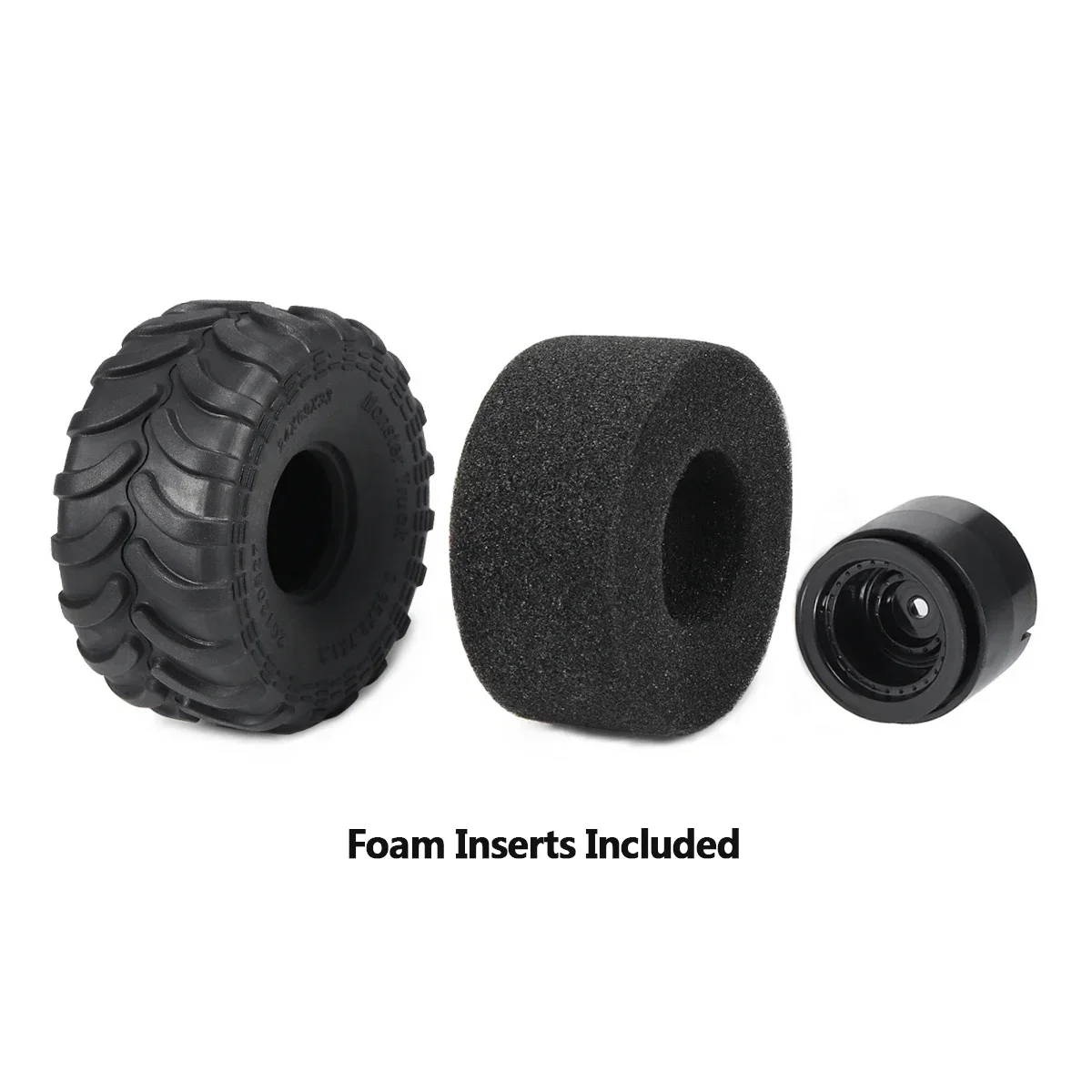 Pneus de caminhão monstro com  - Rc Tire Foam Insert avaliação e preço